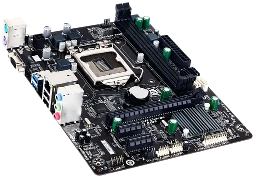 Материнская плата Gigabyte GA-H81M-S1 LGA 1150 (GA-H81M-S1) Б/У - фото 2