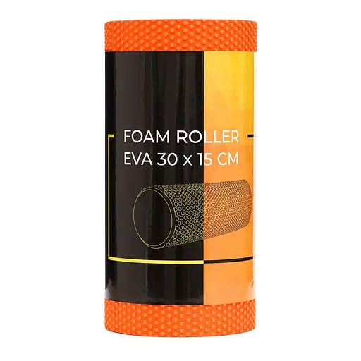 Масажний ролик Cornix EVA+ 30 x 15 см (валик, ролер) XR-0297 Orange - фото 2