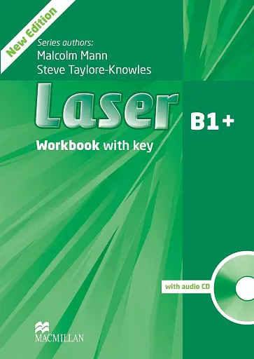 Laser. Workbook B1+ with Key + CD Pack