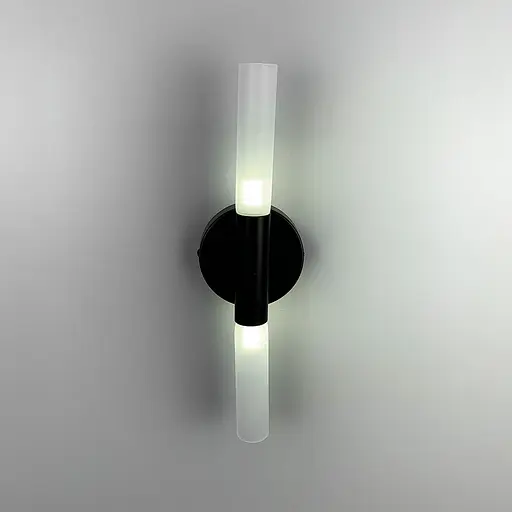 Бра у чорному корпусі Line F YG 368/2 BK - фото 3