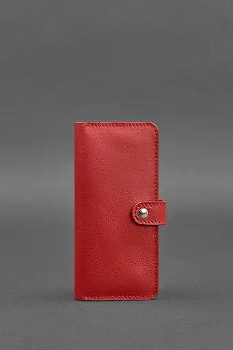 Шкіряне жіноче портмоне 7.0 Червоне - фото 2