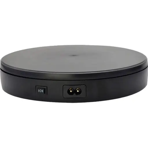 Поворотний стіл Puluz DCA2153B 22см Black [88756]