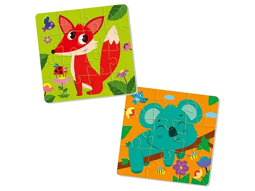 Пазлы фомовые 2in1 The Fuzzies