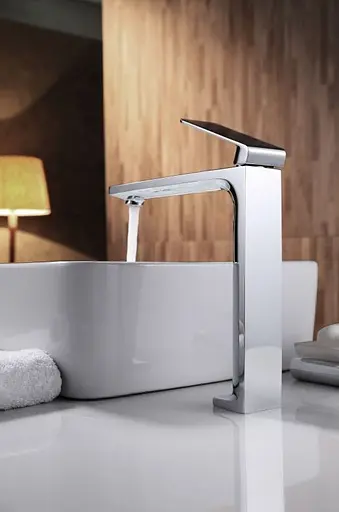 Змішувач для умивальника Imex Fiji високий хром BDF016-3 Хром - фото 2