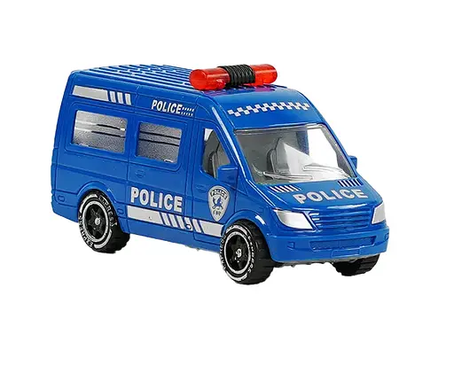 Машина А 01-04 "Спецтехніка", інерція, у пакеті (6985371110067) Синій - фото 1