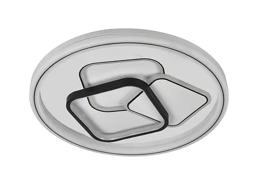 Стельова люстра 5010 (Білий+Чорний) - фото 3