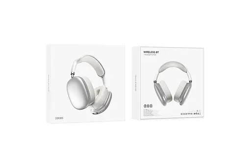 Навушники Borofone DBO06 Cool shadow BT headsphones Silver - фото 7