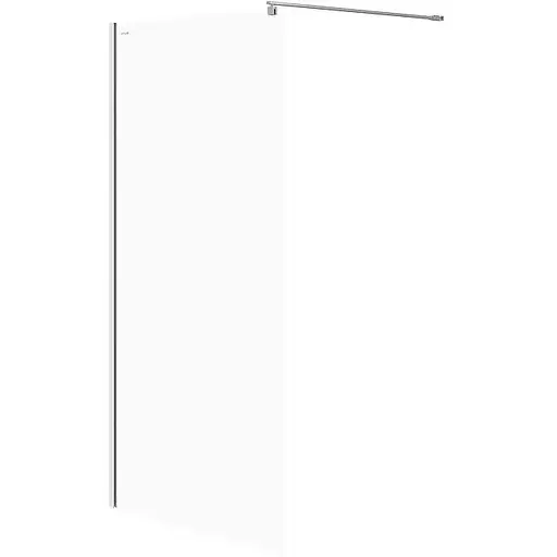 Душевая кабина Cersanit Mille Walk-in хром 1200x200 S161-002, прозрачный, хром - фото 1