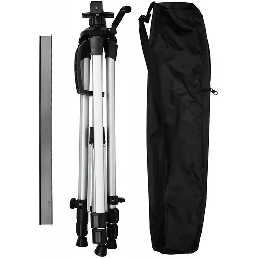 Мольберт-тринога D K ART & CRAFT алюмінієва срібна висота 138 см висота полотна 83 см (15304)  - фото 2