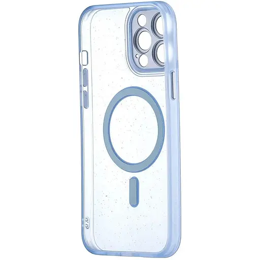 Чохол-накладка DK для Apple iPhone 13 Pro MagSafe Composite Matte Splash (blue) - фото 2