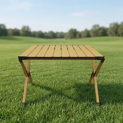 Складний стіл Market Union 60х60х44 см світло-коричневий (1004594) - фото 1