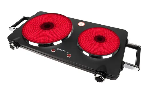 Плитка First Austria FA-5096-6 (2х конф, 2500Вт, нагрев – инфракрасный) - фото 3