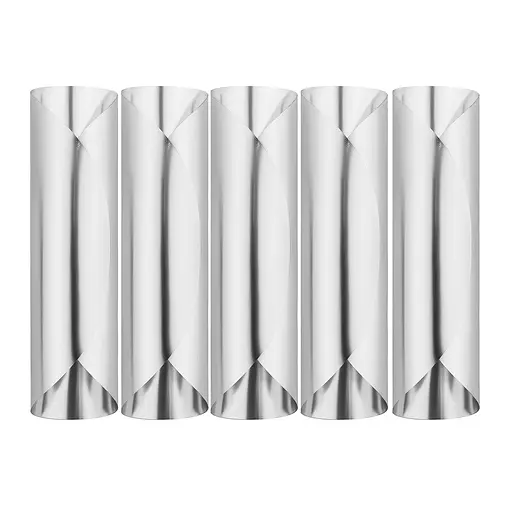 Набір формочок металевих у формі циліндра для трубочок "Каннолі" Ø35х120 мм (5 трубочок), Master Class Сірий 83801 - фото 3