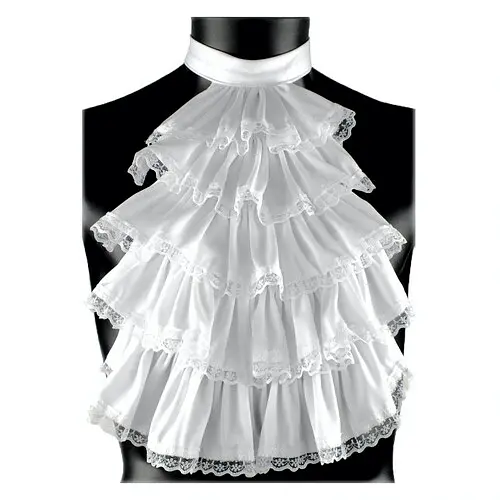 Комір Жабо з мереживом - фото 1