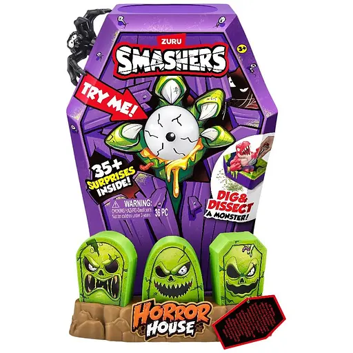 Игрушка Smashers Большой Дом Ужасов Дино в наборе с аксессуарами (74124A)