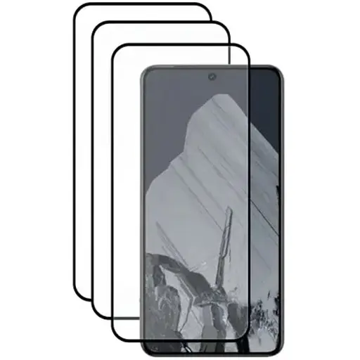 Захисне скло DK для Google Pixel 9 Pro XL 3D Full Glue 018555 black 3 шт.