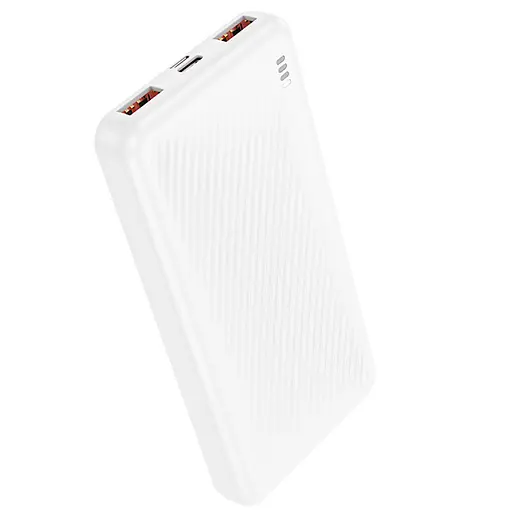 Портативний ЗП Power Bank Borofone BJ56 Graceful 22.5W+PD20W 10000 mAh White - фото 2
