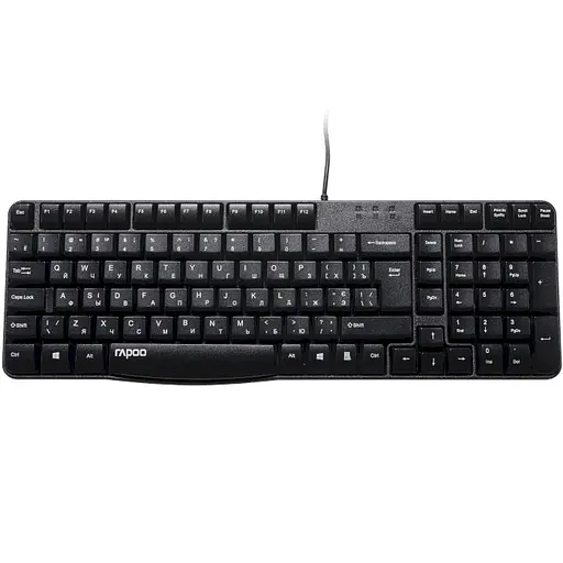 Клавиатура Rapoo N2400 USB Black - фото 1