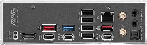 Материнська плата MSI B850 MAG Tomahawk Max Wi-Fi Socket AM5 (MAG B850 TOMAHAWK MAX WIFI) - фото 3