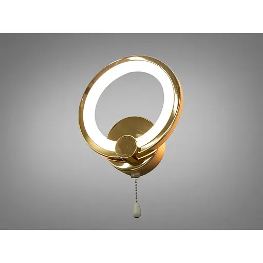 Світлодіодне бра Romin в кабінет потужністю 17 Вт золото - фото 1