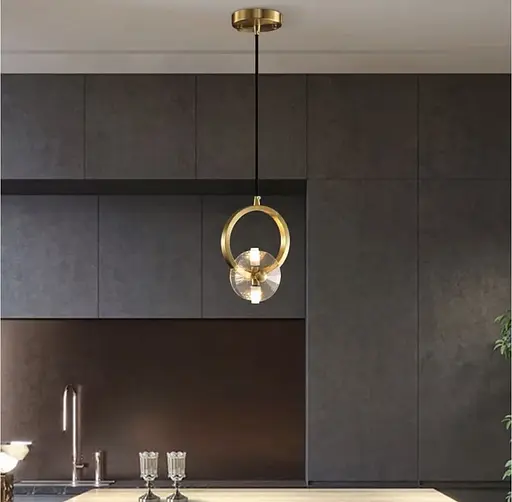 Подвесной светильник напоминающий древнюю колесницу | Line F | Арт. SGA6/Количество ламп - фото 2