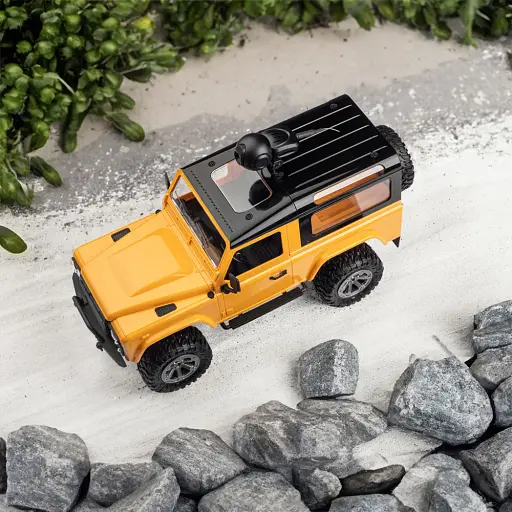 Машинка Otamanko 4x4 полноприводный внедорожник с камерой желтый - фото 10