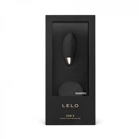 Віброяйце Lelo Lyla 2 8 см чорний - фото 2