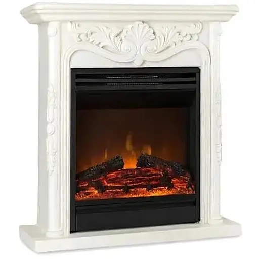Електричний камін Klarstein Etna Pozzolana 1800 Вт білий (10035041)