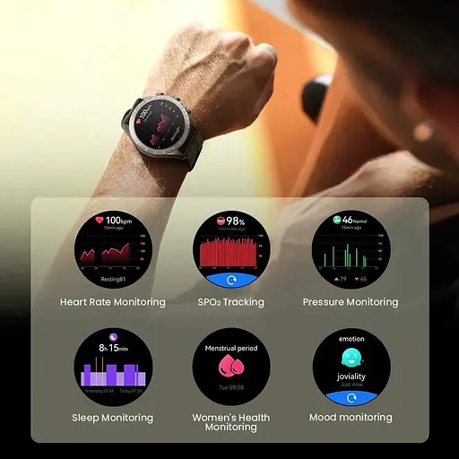 Смарт-годинник Haylou Solar Pro LS18 Silver - фото 5