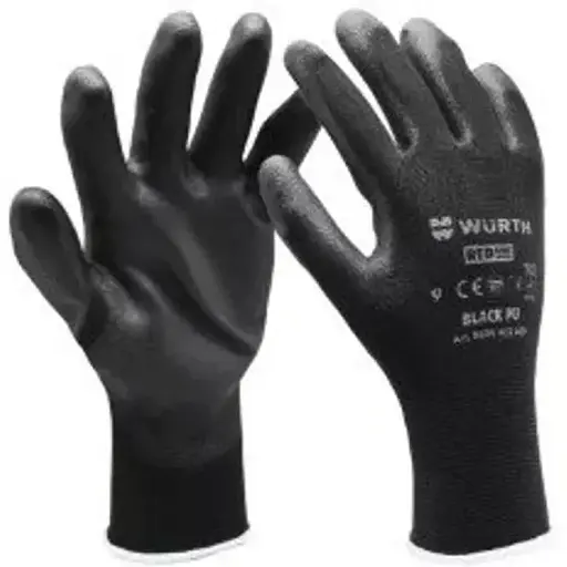 Рукавиці захисні Wurth Spec-Pu-Black поліамід покриття поліуретан пара р. 11 (0899401161) - фото 2
