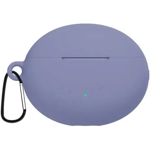 Чохол-накладка DK Silicone Candy Friendly з карабіном для Huawei FreeBuds 4i (lavender grey)