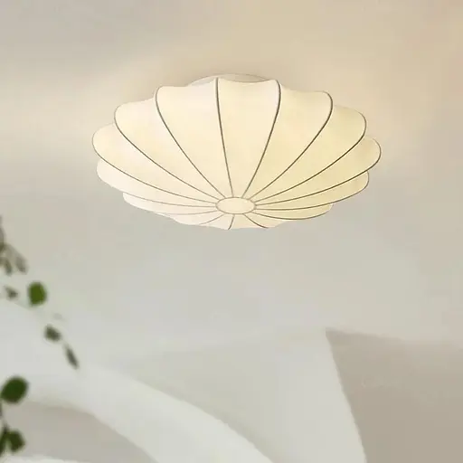 Світильник стельовий із білим полімерним абажуром 50х23 см | Арт. PLC062-500*230 | Line F - фото 6