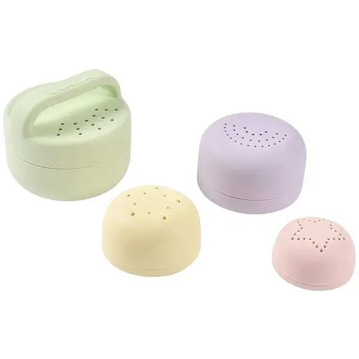 Набор игрушек Beaba для купания силиконовые разноцветные (920409) - фото 3