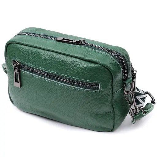 Кожаная женская сумка Vintage 21х14х8 см sum0026587 - фото 2