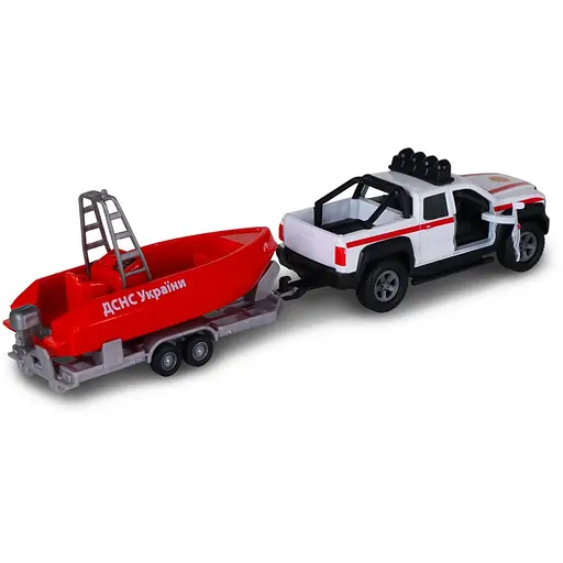Ігровий набір TechnoDrive Служба порятунку на воді зі світлом та звуком (510217.270) - фото 6