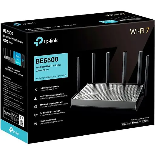 Роутер TP-Link Archer BE400 BE6500 (ARCHER-BE400) - фото 10
