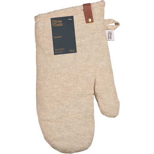 Рукавичка Ardesto Oliver, 18х30см, 100% бавовна, шоколад (ART05OR) - фото 1