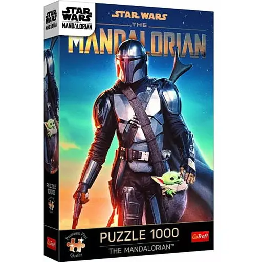 Пазл Trefl Мандалорець Зоряні війни 1000 ел. (10891) - фото 1