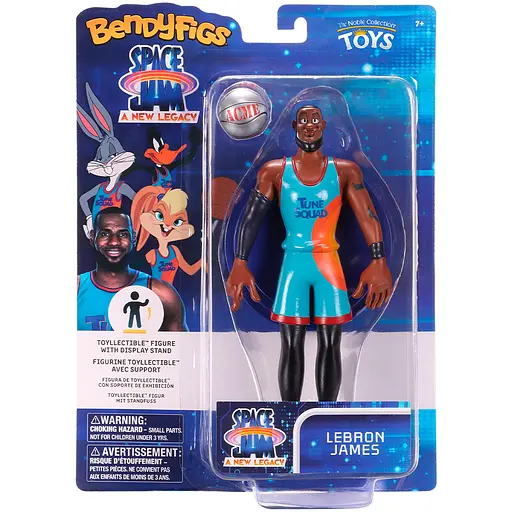Фігурка Looney Tunes Lebron SJ2 Bendyfig (Космічний джем 2) 19 см - фото 8