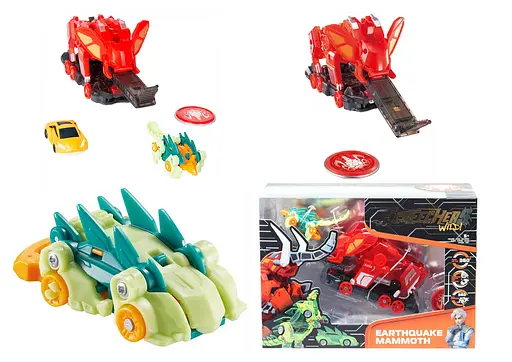 Машинка-трансформер SCREECHERS WILD! S4 L3 - КРЕКИН ДРЕГОН, EU685304