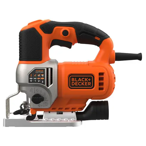 Электролобзик Black+Decker 650 Вт, 3100 ход/мин (BES610) - фото 2