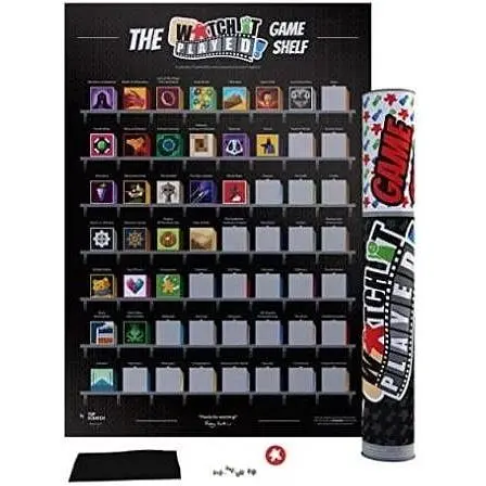 Top Scratch Скретч постер Watch It Played Game Shelf