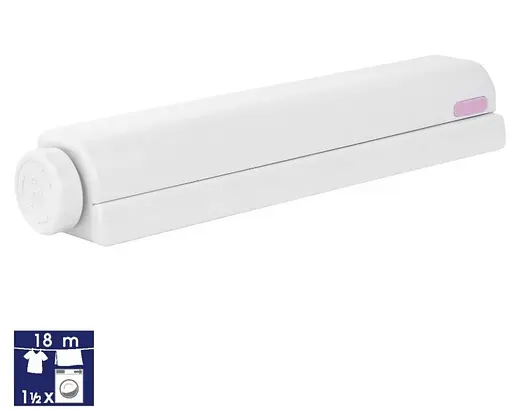 Сушилка для белья настенная Casa Si Casa Line 5 White (CS42256K08) - фото 2