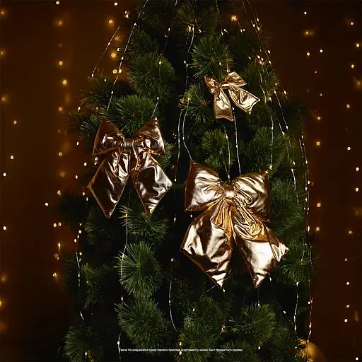 Украшение декоративное Yes! Fun Бант 24x18 см золото (975082) - фото 7