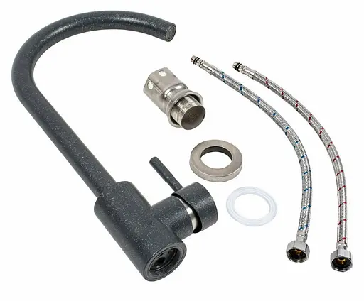 Змішувач для кухні Platinum 56 B NESP (3008 А) Антрацит (SP000041047) - фото 2