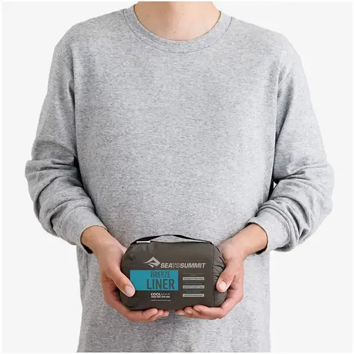 Вкладыш в спальник Sea To Summit Breeze Liner Insect Shield Rectangular w/ Pillow Sleeve (1033-STS ASL031081-251608) - фото 2