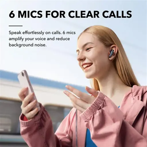 Bluetooth-гарнітура Anker SoundCore Liberty 4 NC Velvet Black (A3947G11) - фото 6