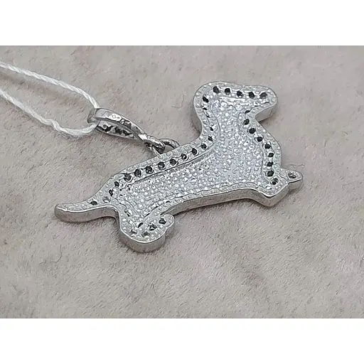 Срібна підвіска Silvex 925 з фіанітами. П2Ф/373 - фото 4