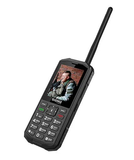 Телефон Sigma X-treme PA68 Wave Black UA UCRF - фото 4