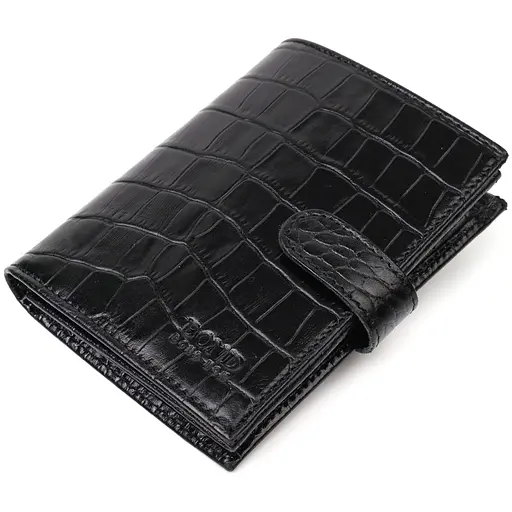 Кожаный мужской кошелек Bond 9.7х12.7х2 см acs0026931 - фото 1